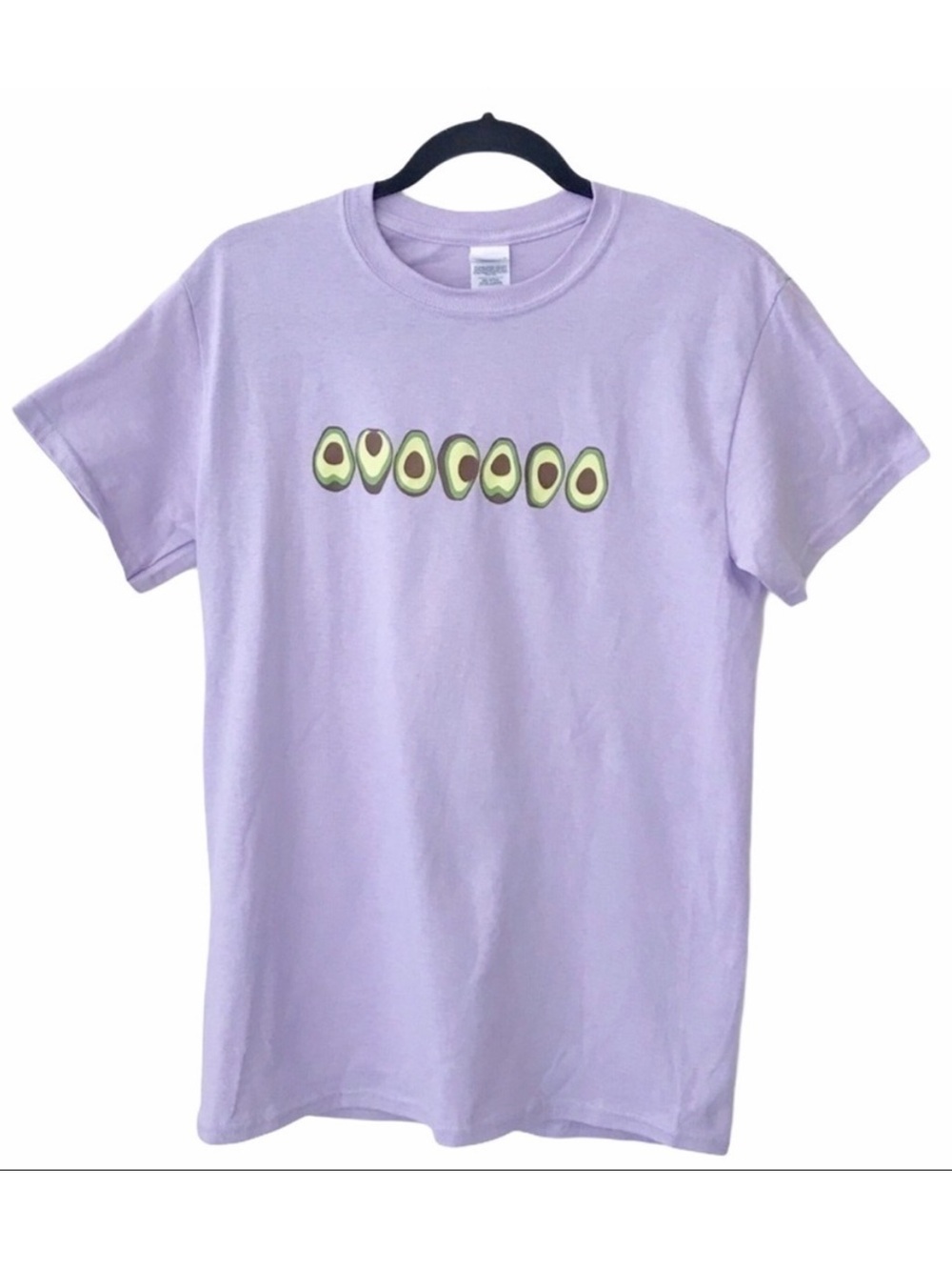 Purple Avocado Short Sleeve Graphic Short Sleeve T Shirt Tee